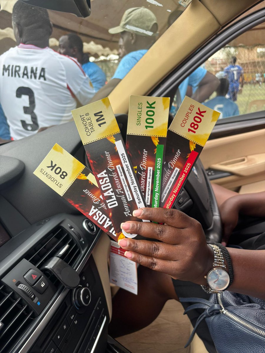 OlaosaCom23's tweet image. Have you bought your ticket for the #OLAOSA_Dinner25❓❓… it’s going down on 29th November,2025 at Silver Springs Hotel - Bugolobi

Airtel: +256 754 328 897

MTN: +256 780 597 007
(Tumwebaze Patience) - Treasurer

Equity Bank: 1044203379088 ( Our lady of Africa Old Students Ass