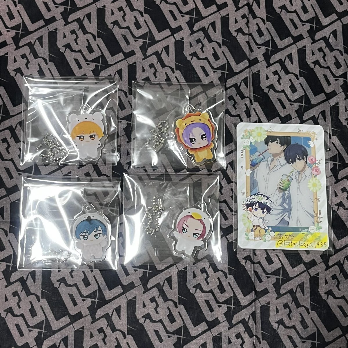 【交換】ブルーロック ちびぐるみフェス 
ちびぐるみお写真キーホルダー 
アニマル着ぐるみ

譲▶︎國神錬介.御影玲王.糸師凛.糸師冴

求▶︎潔世一 

都内手渡し

検索からもお気軽にお声掛けください