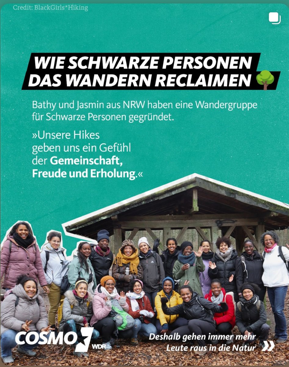 Oh wow, NICHTWEISSE Wandern.