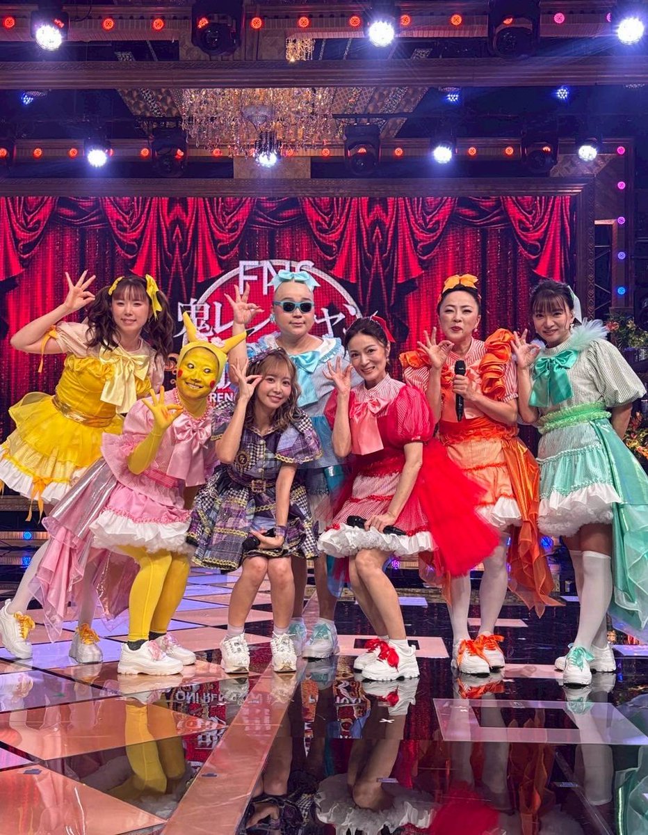 FNS鬼レンチャン歌謡祭に出演させて頂きました。 FRUITS ZIPPERさんの