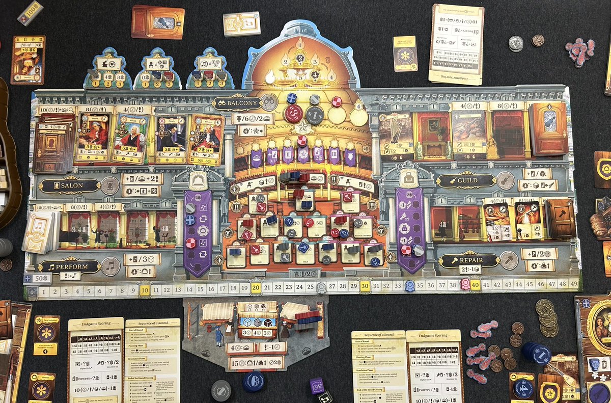 Hoy hemos luchado por ser el Luthier más reputado cubriendo las necesidades de los clientes más exigentes. La fase de planificación y el cómo se resuelven las acciones es para mí lo más destacable. No creo que esté en ningún top del año pero es muy buen juego 👌🏼