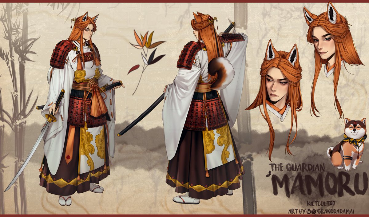 GranddadAmai's tweet photo. Vgen reference sheet! 💁‍♂️

Client oc

Alternate version with no ears/tail! 

#characterart #kemonomimi https://t.co/PybHYmwVSs