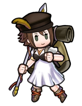 tozzeh's tweet image. got my third octopath sprite update, tressa! mfw i trivialize the bonus boss with sidestep. i lovoe her voice lines for it they're so gremliny. it's perfect i love it. anyways new on left old on right