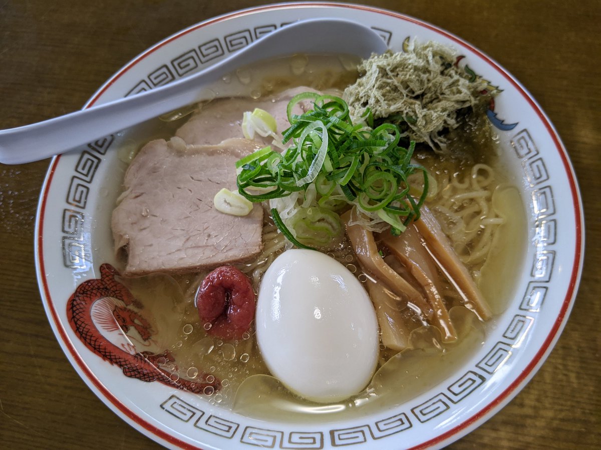 kanekobd's tweet photo. ①2025/6/15
らーめん黒の木
★海老つけ麺
★チャーシュー丼

②2025/6/22
味のささき
★昆布だしラーメン·塩(限定)+味玉TP https://t.co/2GVx4z07Xm