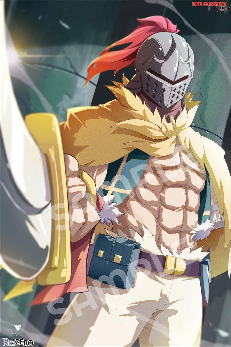 SilverTalkie's tweet image. ‼️New Print Incoming - ANSWER: Aldebaran from Re:Zero @RiddLiArt captured him perfectly w/ this one! In fact, Ridd-Li always nails it. If you like it, please show them some love.❤️ #aldebaran #rezero #anime #animeartwork