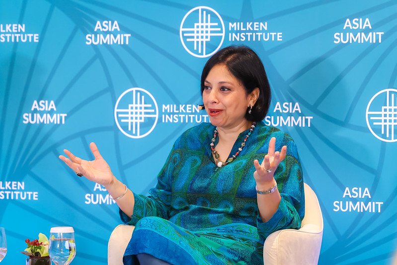 suhasinih's tweet photo. Filling the Void: Who Will Lead Democratic Cooperation in the Indo-Pacific Now? Panel at Milken Institute Asia Summit 2025 in Singapore led by @JonathanMcClory, with @chipmanj @BilahariK and 
Amb Ishakawa
Great  discussion on dealing with Trumperica
Link:https://t.co/v0wGagfYUj https://t.co/h5hih37J4n