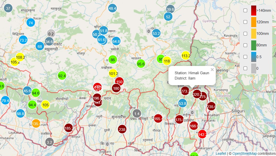 IMD needs to ponder its role in assisting the public during times of disaster - does it want to be an active contributor or a mute spectator?

Last night I realized Darjeeling was facing a disaster because of..... Nepal's real-time AWS website!

IMD has locked its AWS website 🤐