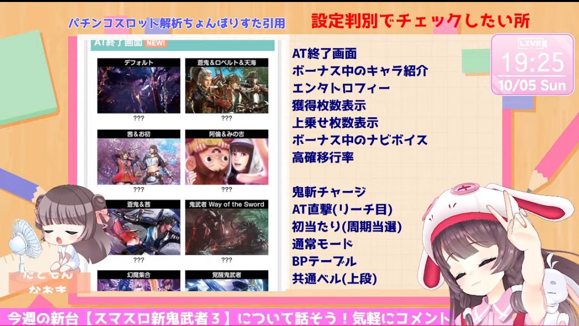 新台スマスロ新鬼武者3 ✓設定判別 AT直撃・鬼斬チャージ 初当たり