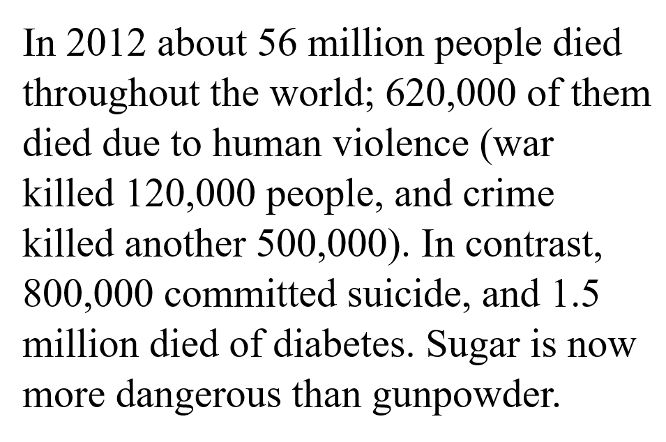 G_S_Bhogal's tweet image. We ignore our biggest killers because they don’t have faces.
Yuval Noah Harari: