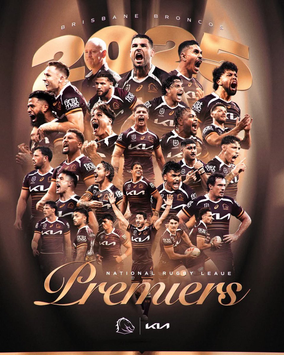Giddy up 🐎 🏆 

<a href="/brisbanebroncos/">Brisbane Broncos</a> 

#NRLpremiers #NRLGrandFinal
