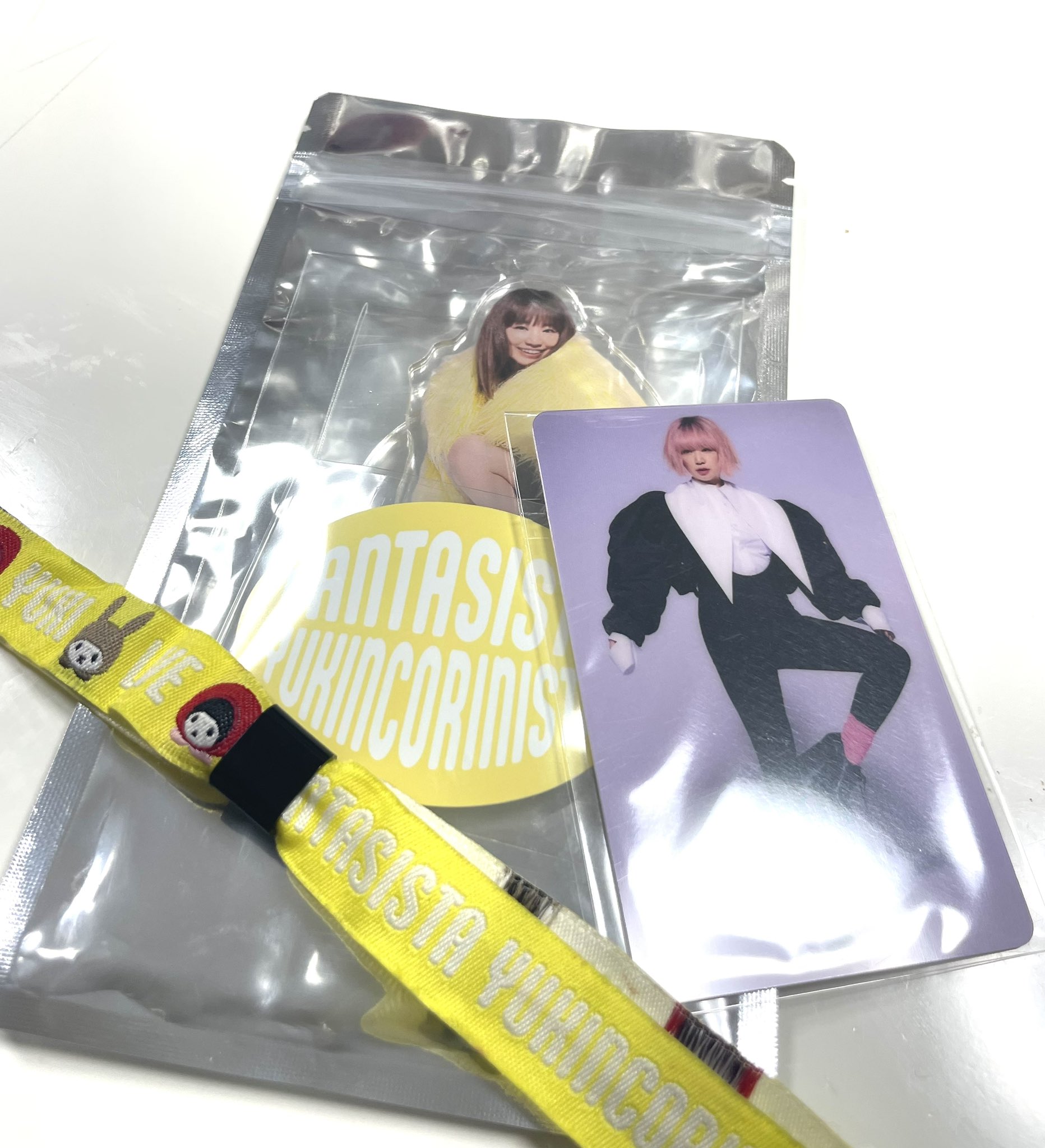 YUKI ファンクラブライブ　FANTASISTA アクスタ YUKI FC限定ライブ FANTASISTA おみやげ アクリルスタンド