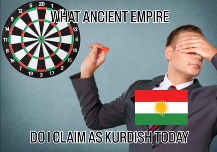 iosifStalin36's tweet image. So far i&apos;ve seen kurds claiming to be descendents of : Assyrians/babylonians/hurrians/gutians/Sumerians/medes/kardouchoi and the list goes on 

Ive also seen a picture claiming kurds are from japan and japan is part of kurdistan 😭