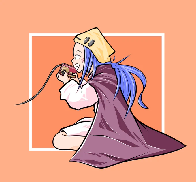 ゲームは1日8時間 #一次創作 #イラスト