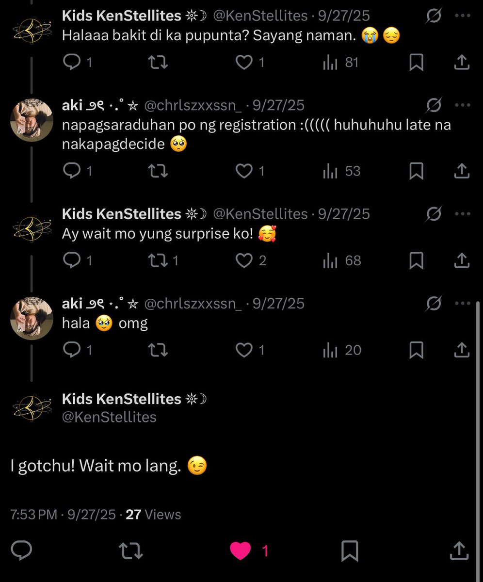 chrlszxxssn_'s tweet photo. posting this selfie coz y not? iiyak talaga sana ako nung akala ko wala akong chance makapunta sa cse huhu paano ba naman late nagdecide yarn? 

thank you so much again, mhie ! 
@KenStellites ⸜(｡˃ ᵕ ˂ )⸝♡ 

#TheStoryofUs #KenStellitesCSE https://t.co/sa53cRVHvG