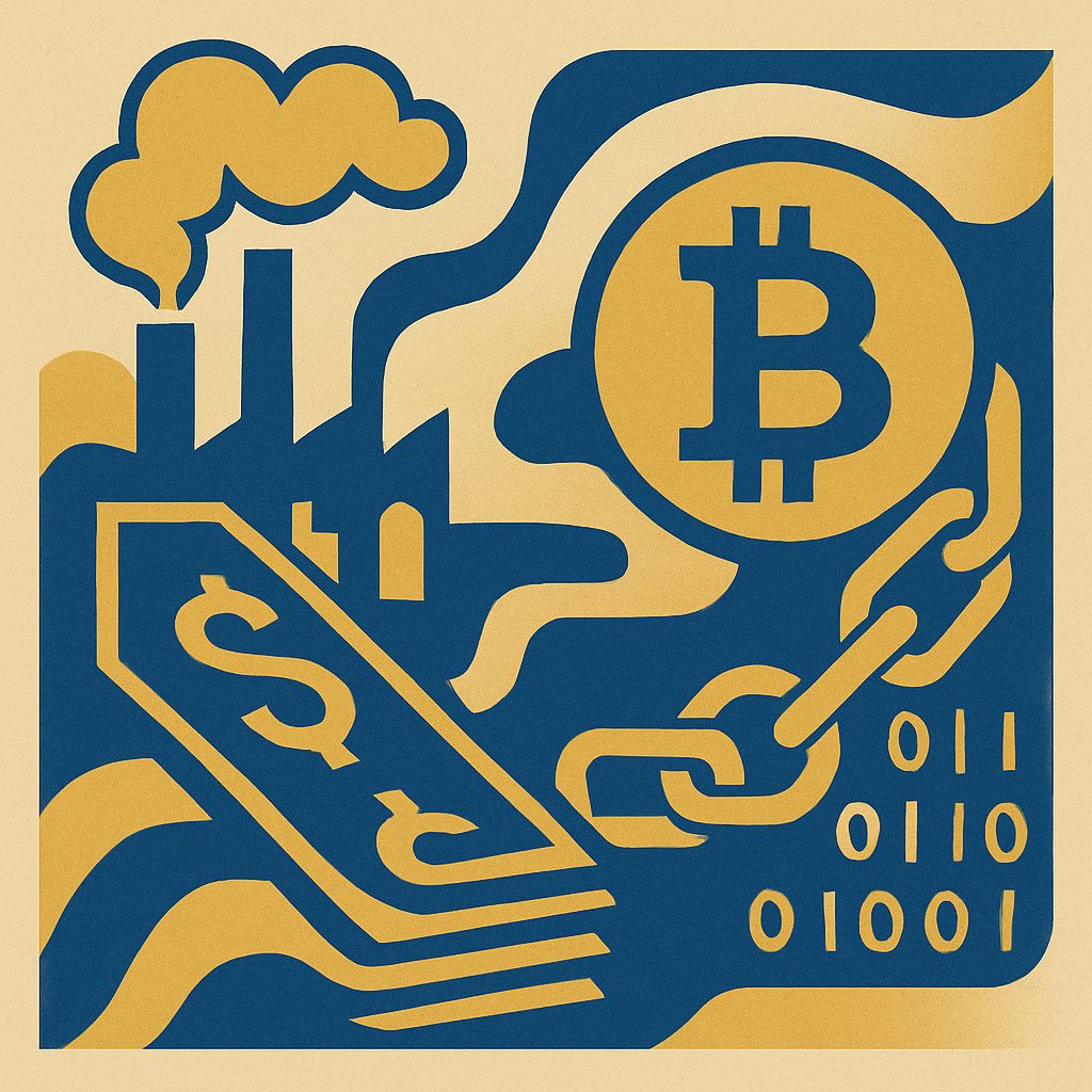 Every printed dollar is a silent tax on your future. #Bitcoin is the resistance written in code