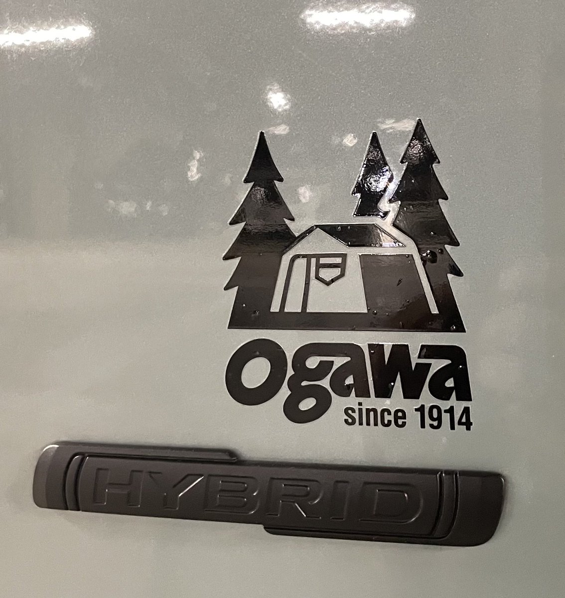 むっちゃ空気イン！🫰🏻
玄人感を出すべくogawa🏕️
がしかし嫁のチェアしかない（私も欲しい）