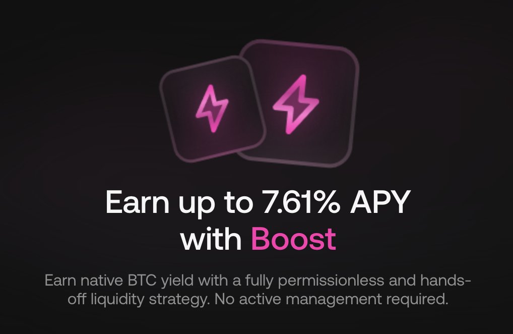 I still can’t get over the fact you can earn 7.6% on native Bitcoin with <a href="/Chainflip/">CHAINFLIP LABS</a>.

No wrappers, no incentives, just real yield from real swaps.

Nowhere else comes close.