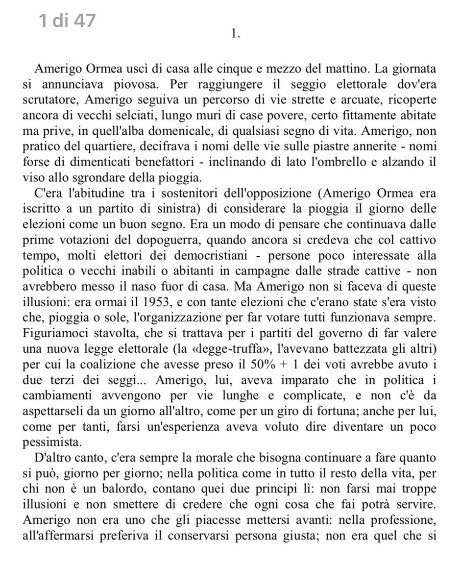 mariansia___'s tweet photo. Pioggia, elezioni ed è subito Amerigo Ormea uscì di casa alle cinque e mezzo del mattino ❤️ https://t.co/h1JZC3KQGx