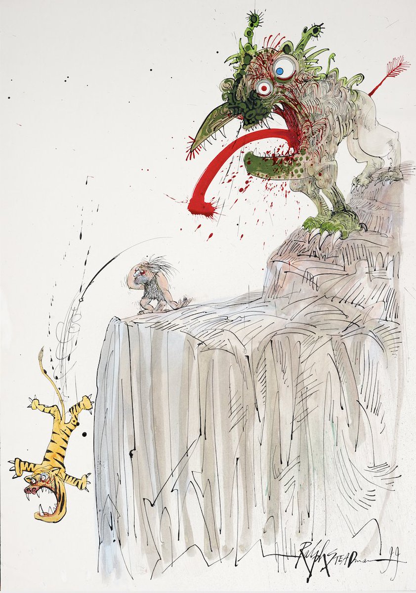 SteadmanArt's tweet image. Take a walk on the wild side today, see where you end up...
#Wildlife #WildSide #RalphSteadman