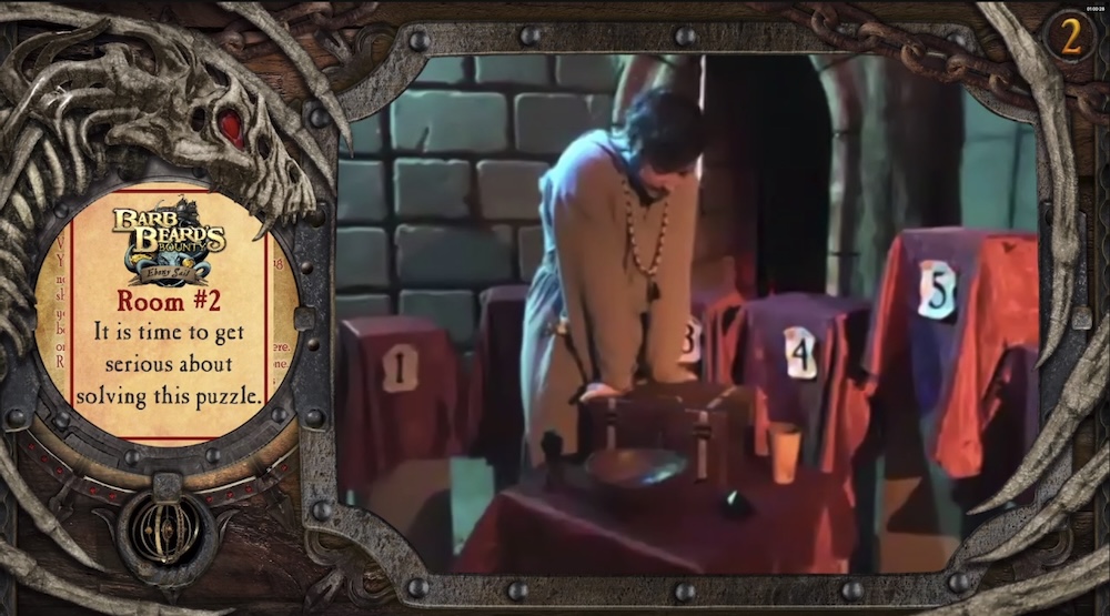 Imagine an escape room that lasts 2 hours, sprawls across a convention hall, &amp; lets you wage imaginary battles against life sized monsters while solving puzzles. That’s True Dungeon. A live action adventure that feels like an escape room turned up to 11. roomescapeartist.com/2025/10/19/tru…