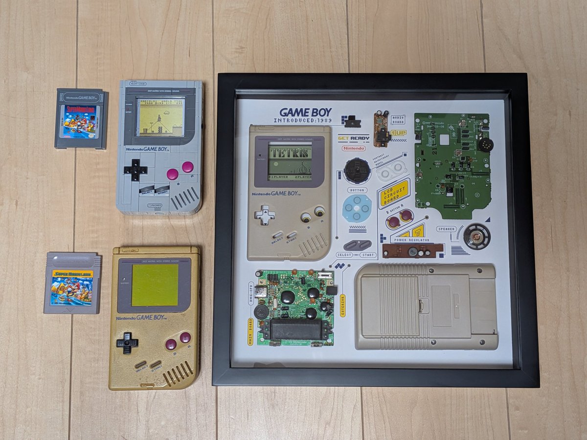 tomoyukim's tweet photo. レゴゲームボーイの再現度すごい https://t.co/ucClJWofQy
