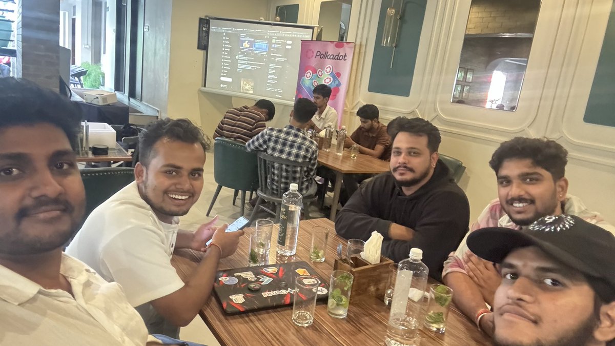 SKumarDhananjay's tweet photo. Had an amazing time at the Polkadot Web3 Meetup in Mysore! 🚀
Great insights on Substrate, parachains &amp; the future of Web3. Loved connecting with passionate builders @Vinithn10 and the local blockchain community 💫 @agentsclan2 @Polkadot
#Polkadot #Web3 #Mysore https://t.co/9OOt0nDh3D