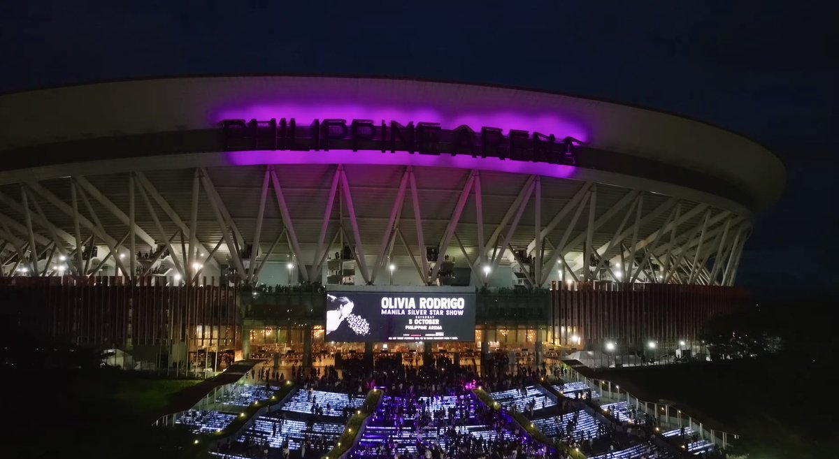 one year ago, we sang, cried, and spilled our GUTS with <a href="/oliviarodrigo/">Olivia Rodrigo</a> at the philippine arena

we can’t wait for you to comeback here in the philippines. 💜

tag us and share your photos from last year. let’s reminisce together ✨😭