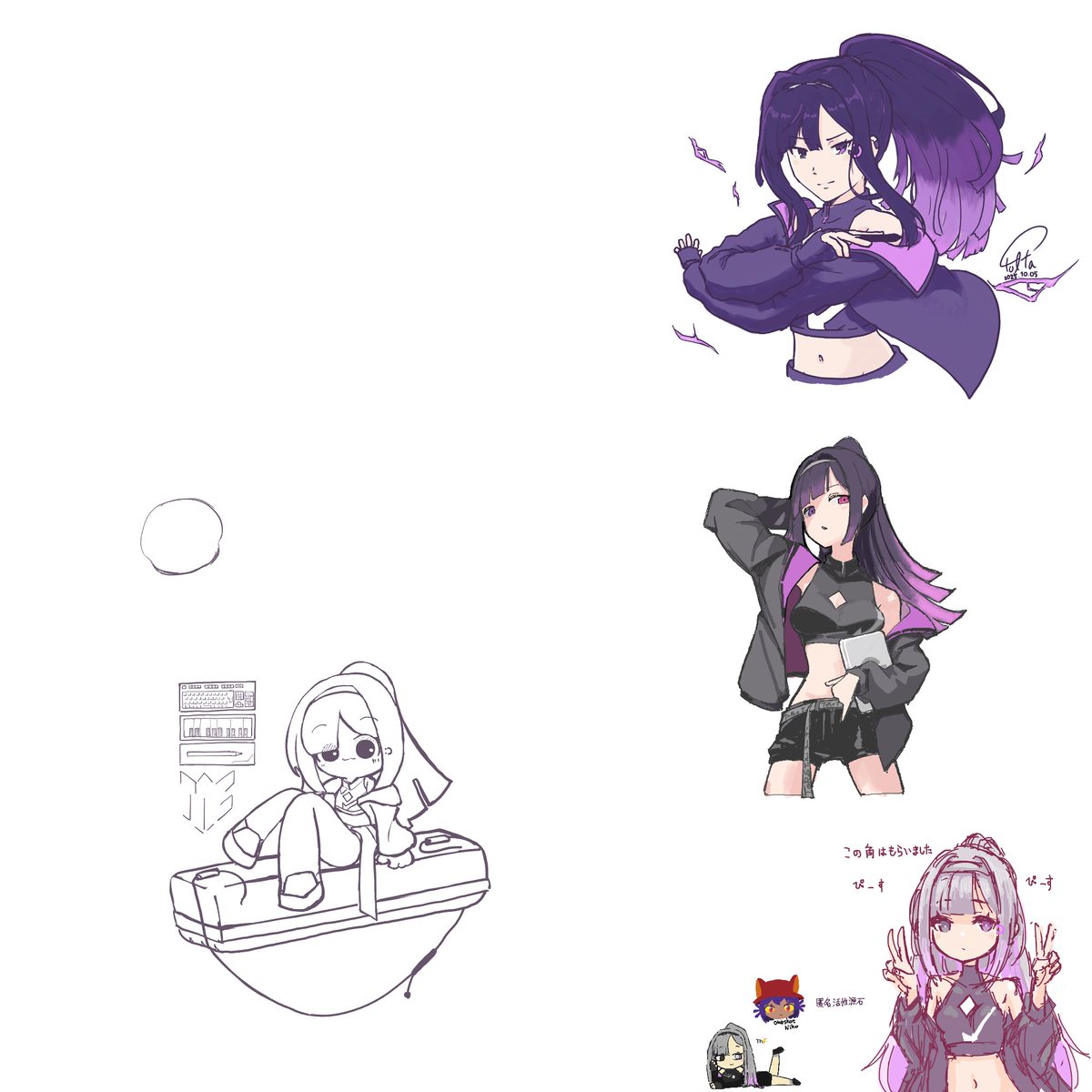 teres_illust's tweet photo. 絵チャ:AliCe https://t.co/4LjI11ajE3