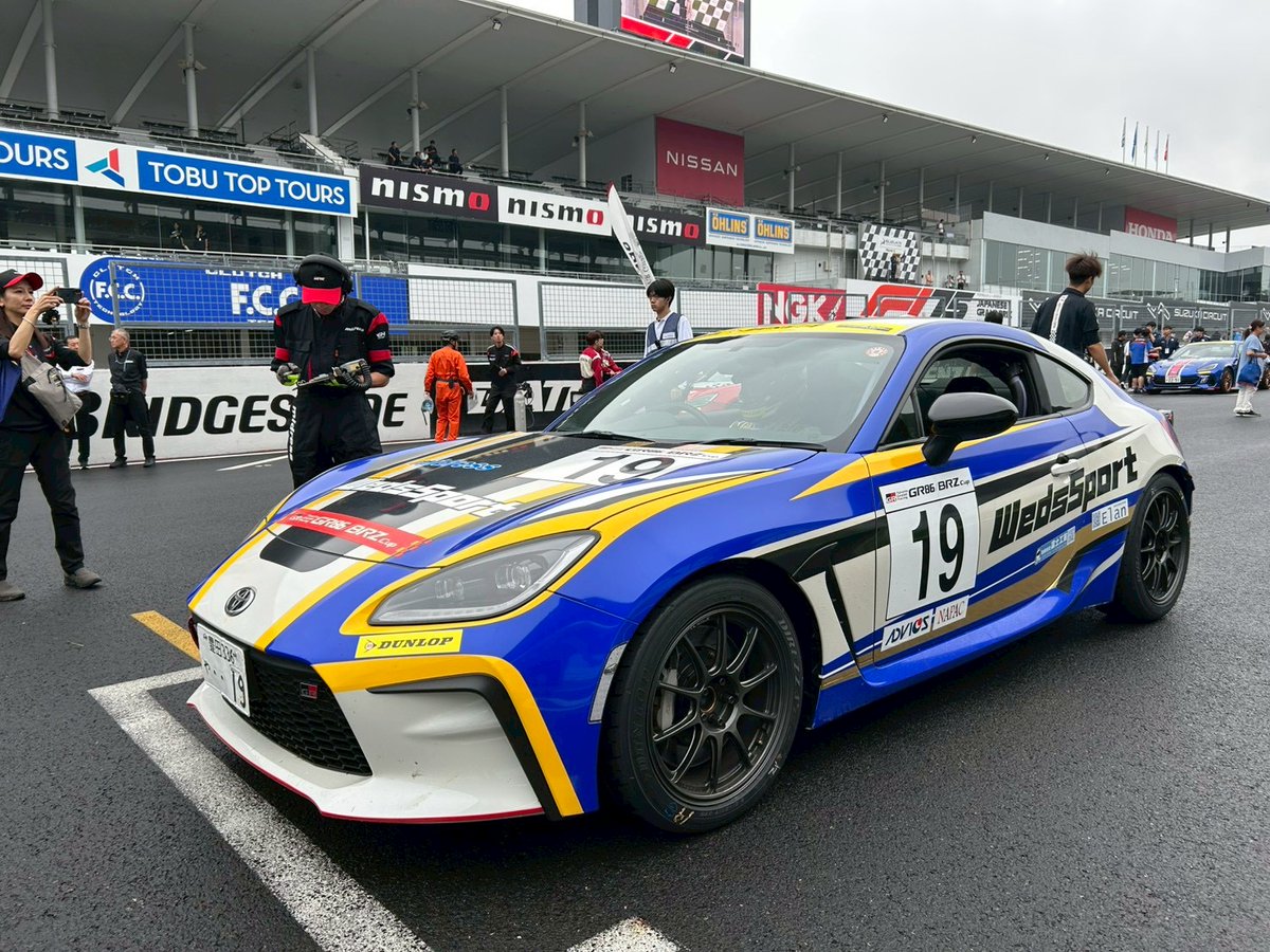 Weds_Co_Ltd's tweet image. 10/4-5で開催された TOYOTA GAZOO Racing GR86/BRZ Cup 鈴鹿サーキット。クラブマンクラスに #weds サポート車両が多数エントリーしました。

第6戦での上位入賞は果たせなかったものの、前日のコンソレーションでは、52号車の牧智晴選手（NUTEC☆GRGミッドレスGR86）が優勝を果たしました。