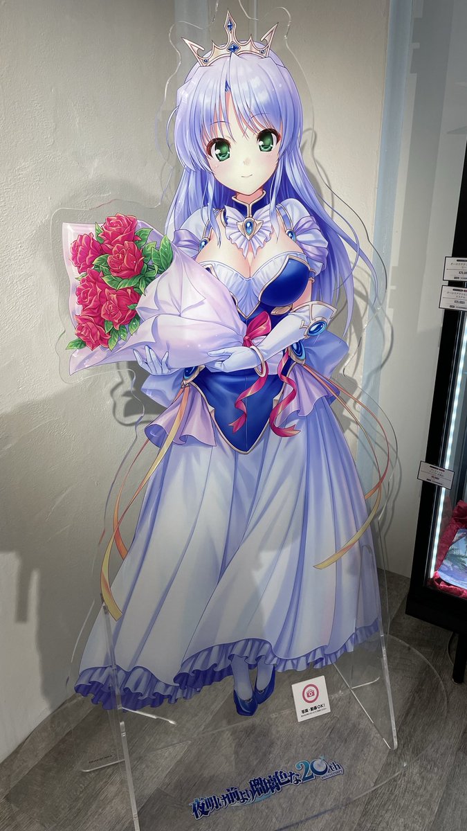 ct_mica's tweet photo. 朝起きたらよあけなオンリーショップ今日までってポスト見てしまったので行ってきた。
色々売り切れてたけど、それはそれでヨシ！
#夜明け前より瑠璃色な https://t.co/658gbqTozi