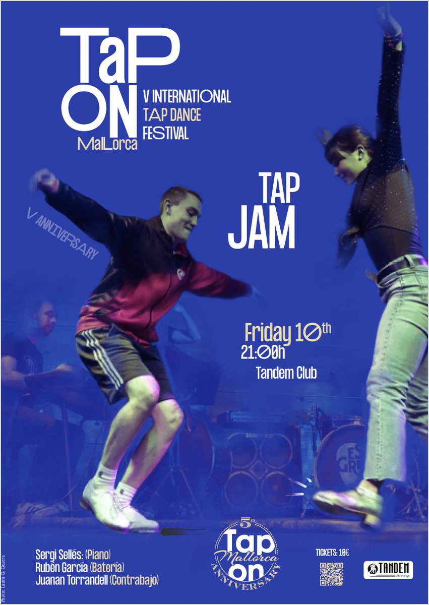 TapOnBarcelona's tweet photo. 🚀 Tap On MALLORCA - Festival Internacional de Claqué -  10 al 13 de Octubre!!! - https://t.co/cJpOAzULfa https://t.co/FV7qxfz9VT