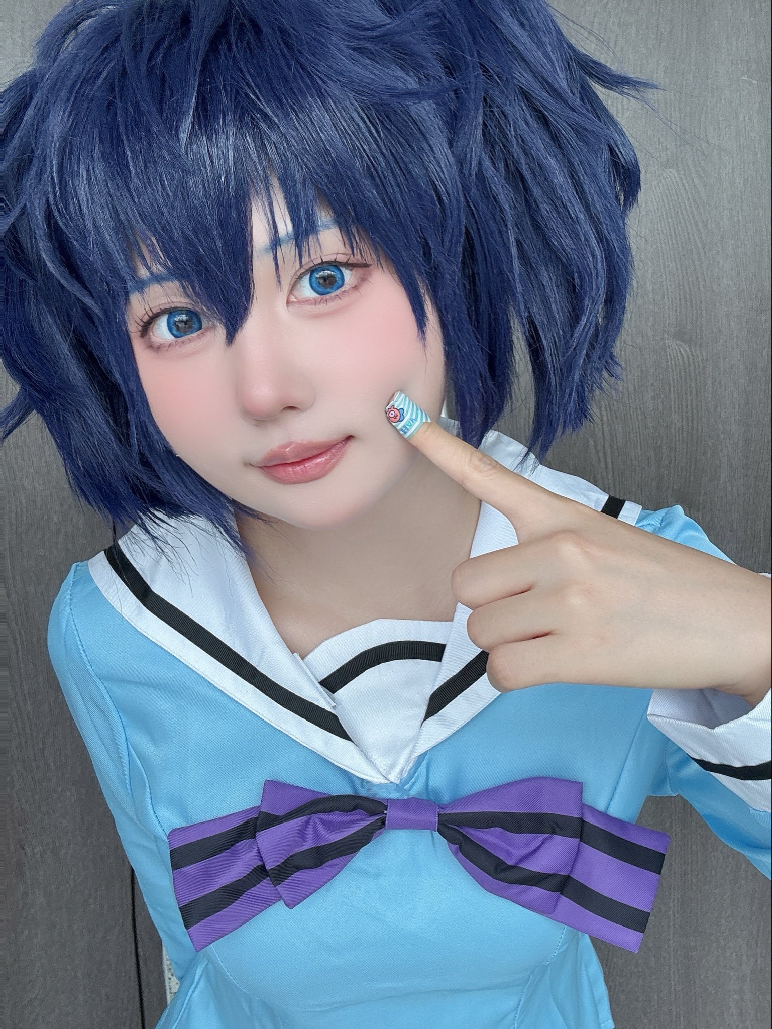 ハッピーシュガーライフ　うちわ ハッピーシュガーライフ」 アクリルキーホルダー (1)松坂さとう