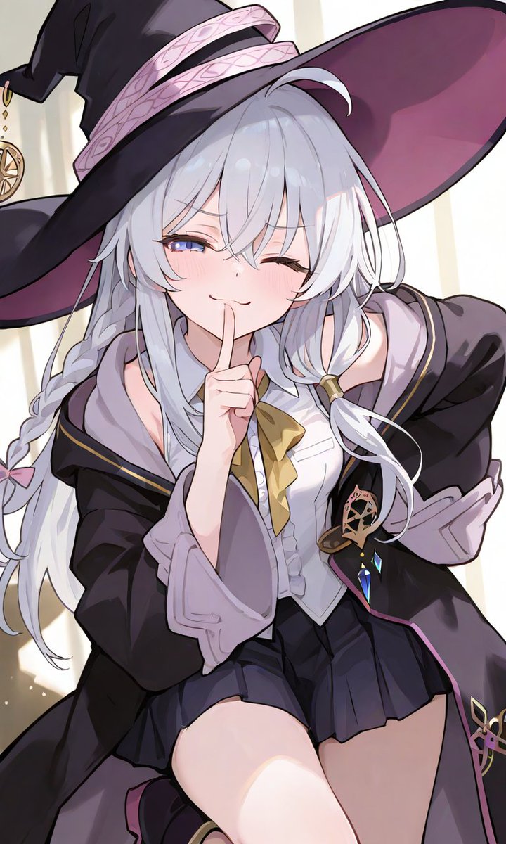 loud0715's tweet photo. 「ウイッチなウオッチや死んじゃう詐欺の魔女、人見知りの沈黙の魔女、ふっ！そんなのは２流です」
などと、やめればいいのに、全方位にケンカを売りそうな美少女は誰でしょう、そう…。
＃魔女の旅々
#魔女の旅々はいいぞ 
#イレイナ 
＃一流とは https://t.co/ZFhXxpTeqY