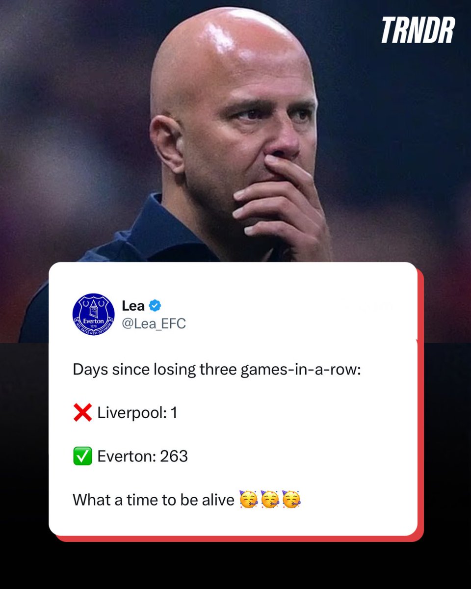 Everton fans are loving this 😂
