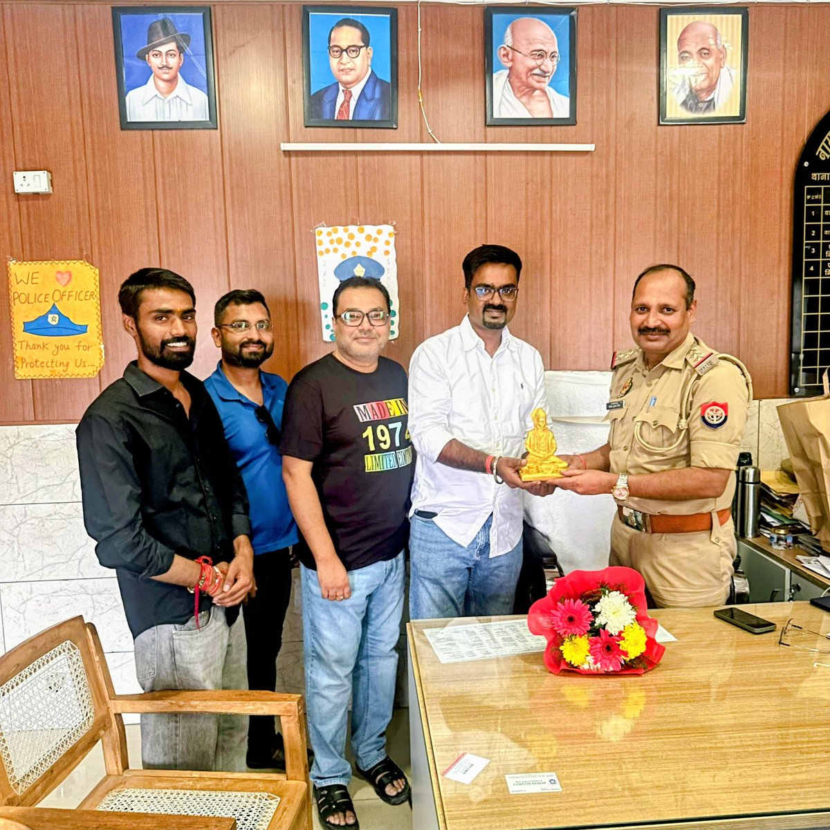 <a href="/maheshsharmaBJP/">drmaheshsharma</a> <a href="/mlatejpalfan/">MLA Tejpal Nagar</a> <a href="/dgpup/">DGP UP</a> <a href="/dmgbnagar/">DM NOIDA Gautam Buddha Nagar</a> <a href="/CP_Noida/">CP Noida</a> @ravichandrashri <a href="/iRavi4BJP/">Ravi Chandra Shrivastava</a> <a href="/Arpit4BJP/">Arpit Tiwari BJP (मोदी का परिवार)</a> <a href="/iabhishek4bjp/">Abhishek Sharma</a> After a long time Thana142 has seen able leadership of SHO Shri Vinod Kumar Mishra, as festive occasions of Durga Pooja &amp; Dussehra went peacefully without any problem