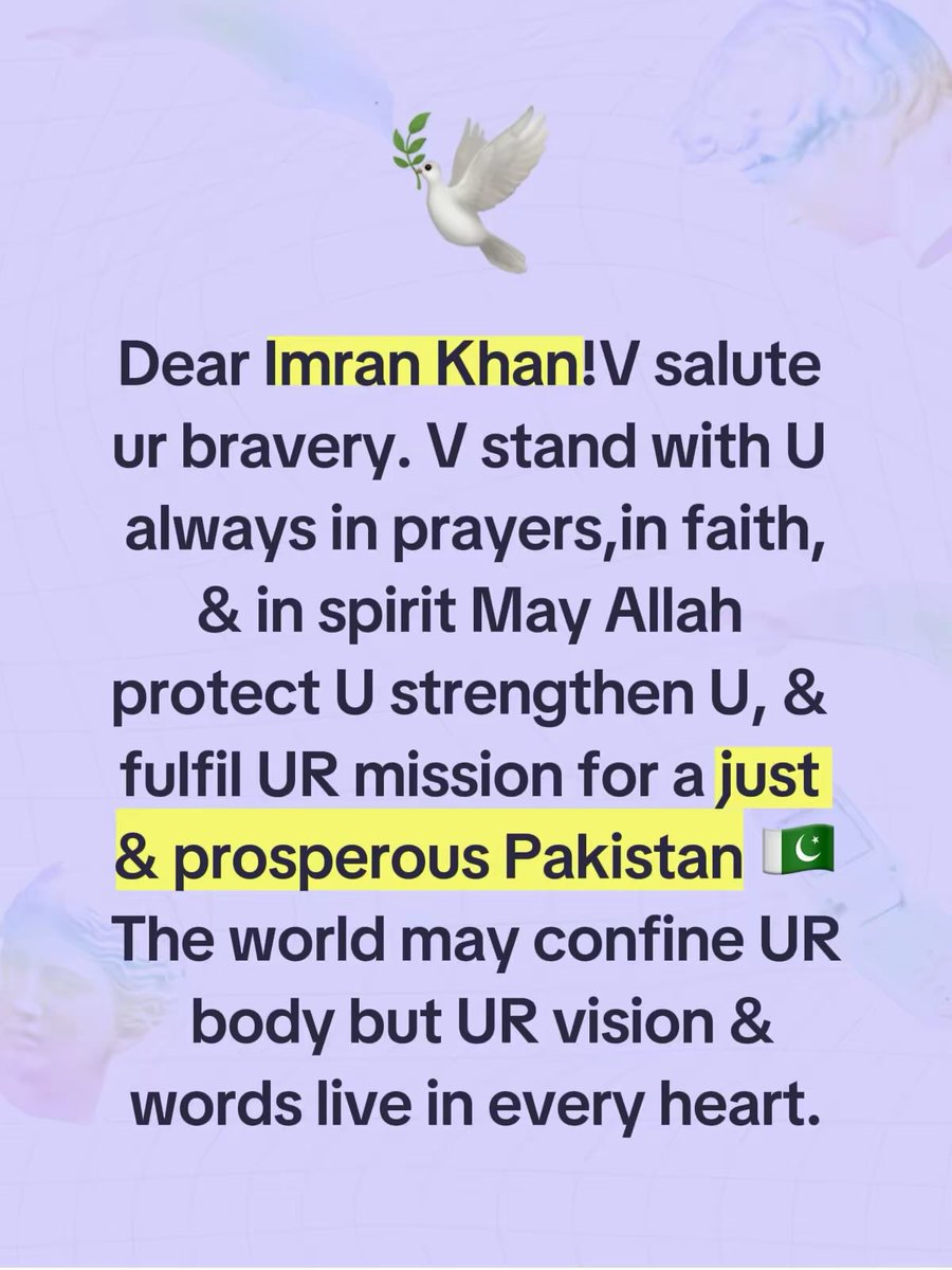 BoldnessBy4's tweet photo. 🫡Salute &amp; Tribute to Imran Khan | Qaidi number 804 | A Leader Who Stood With Faith &amp; Courage, 💚 #Qaidi804

#HappyBirthdayImranKhan @Imran Khan Official — the world may confine your body, but your vision and words live in every heart.

#ImranKhan #foryou #ImranKhanNiazi https://t.co/k2F0P5o7oa