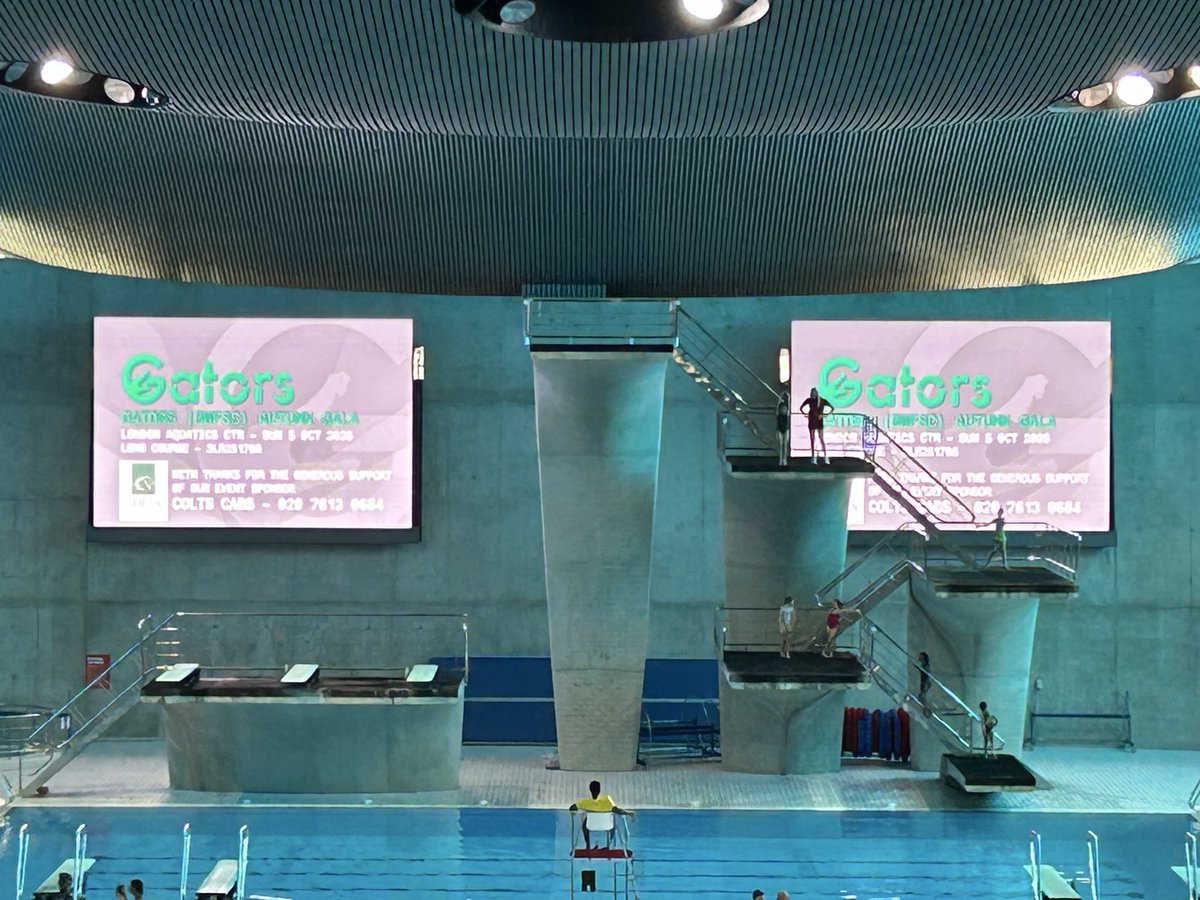 chucklescabbie's tweet photo. Thank you @coltscabs for sponsoring our home gala today at the home of swimming! #olympicpool https://t.co/hUdFKfdzCo