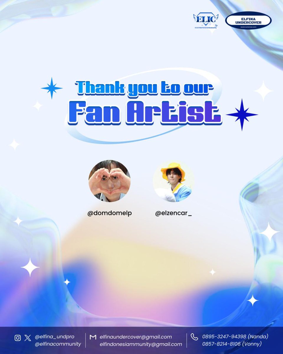 💙 Thank You ELF 💙

Terima kasih sebesar-besarnya untuk semua ELF yang sudah mendukung project SS10 Jakarta, baik melalui donasi, tenaga, maupun semangat di venue. 

Terima kasih juga untuk fan artist, vendor &amp; media partner yang membantu mewujudkan semuanya.

#superjunior