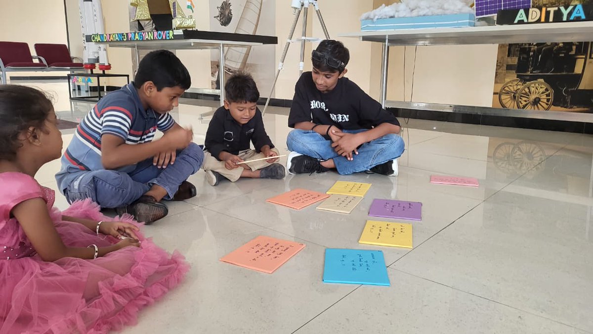 MoriRajvi13174's tweet photo. Day 4 of #100HoursOfAstronomy at RSC Bhavnagar: interactive satellite games, space‑mission insights, documentary screenings, and sky observations where
Visitors engaged, learned new things, and had a stellar time. https://t.co/XjhqJlAHSB
