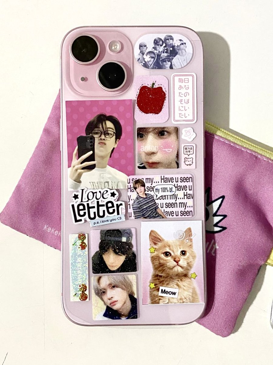 antomnin's tweet image. my phone deserves to be this cute :] 🫰🏻