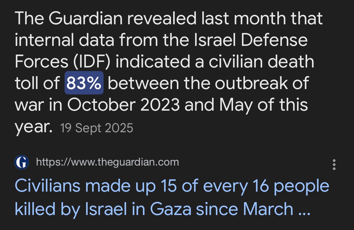 Zionists are using Judaism as a shield to justify a genocide.

Israel has no right to exist as an ethnostate and the only ones in a “sadistic death cult” are those eagerly defending the slaughter of innocent people because they view them as “inferior.”