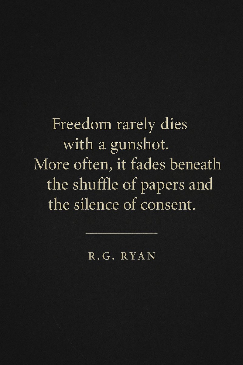 RGRyan777's tweet photo. #SundayConversations
Some people say I should stick to storytelling and humor. But when you see what I’ve seen online these past few years, silence feels dishonest. You see, freedom doesn’t always fall with a gunshot. Sometimes it fades beneath the shuffle of papers and the silence of consent.
(Thread ↓)
Some people wish I’d stay in my lane, you know, write, entertain, be funny. But I see things. Hear things. Things that trouble me enough to steal sleep. Maybe it’s an artist’s curse. Maybe it’s just my nature to gnaw a bone once I’ve found it.
Either way, I’m going to start talking.
Call me what you will. I’m not an apologist. I’m a conversationalist. I don’t want echo chambers; I want dialogue. So I’ll keep writing opinion pieces. Maybe Sundays, maybe more. The funny writer guy’s still here. But if you think all dissent is dangerous, these posts won’t be for you.
People talk endlessly about tyranny in politics,
yet few on the left seem to recognize the soft authoritarianism that thrived during the Dorsey years at Twitter.
Shadow bans. Story suppression. The quiet excommunication of dissenters. The platform didn’t just moderate. It framed reality. Algorithms decided visibility. “Trust and Safety” teams decided truth. Users could be exiled not for threats or crime, but for deviation from what the company defined as “acceptable narrative.”
We now know there was direct coordination with government agencies — the FBI, DHS, CDC, State Department — on content takedowns and “misinformation” flags.
Many excused it because the censorship benefited their side (and isn’t it interesting what we can justify when that’s the metric). Others trusted the “experts,” or hid behind “It’s a private company.”
But when a handful of executives can silence elected officials, throttle stories, and steer national narratives, that’s not moderation. It’s manipulation.
Even Jack Dorsey admits his biggest mistake wasn’t moderation itself, but building something that let any single ideology own the world’s conversation.
And we should admit something too:
Authoritarianism doesn’t always wear a uniform.
Sometimes it comes wrapped in code, policy, and the soothing language of safety.