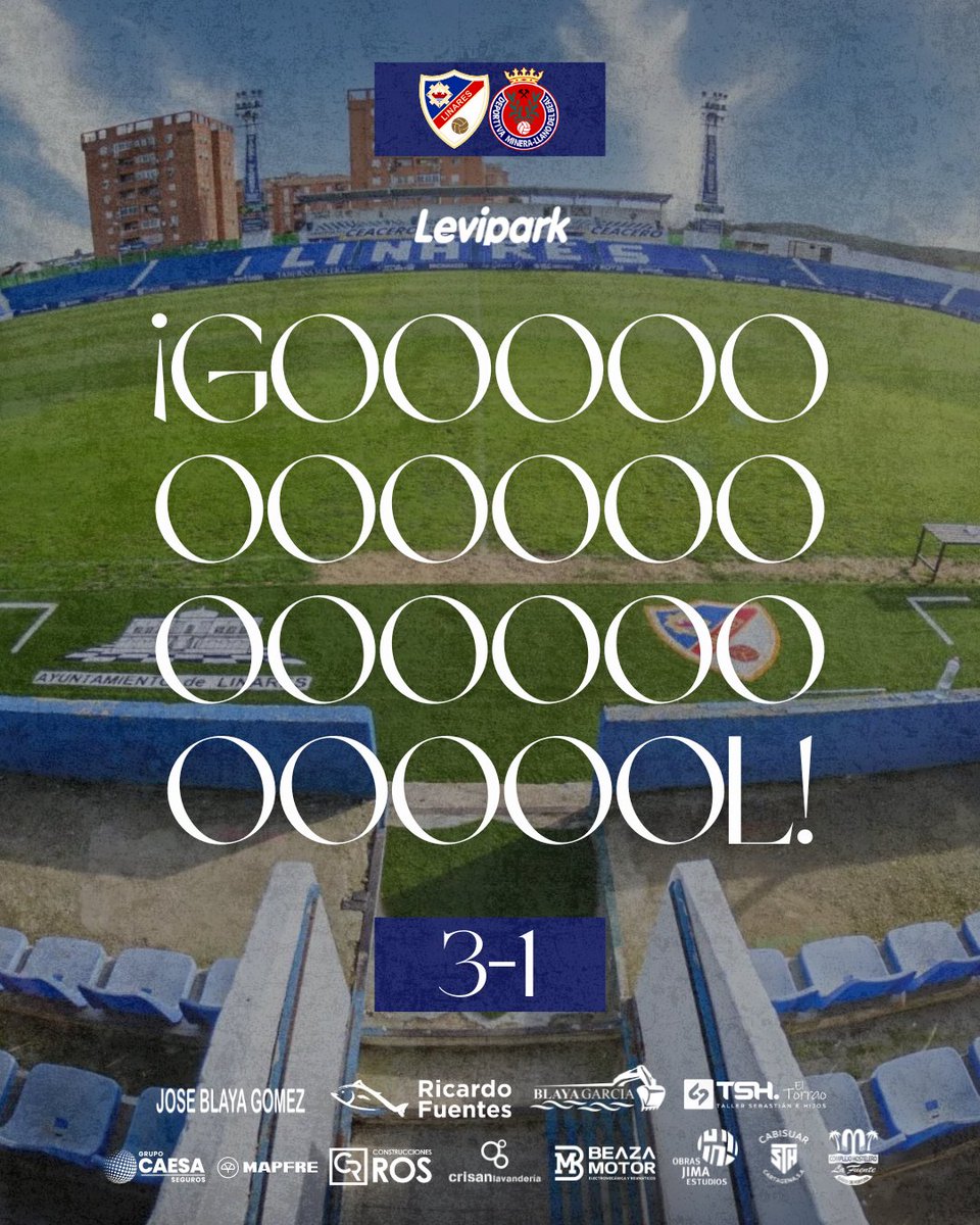 ⌚57’ | 3️⃣-1️⃣ | ¡GOOOOOOOOOOOOOOOOOOOOOOOOOOOOOOOOOOOOOLLLLLLLLLL DE MANUUU GALÁN! ¡TESTARAZO PARA DENTRO APROVECHANDO UN GRAN CENTRO DE KIKE CARRASCO!

⭐Levipark

#LinaresDeportivaMinera