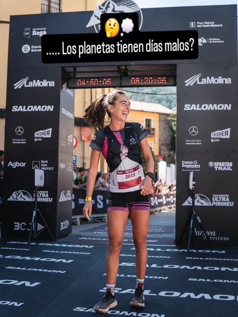 En estas fotos comparto con vosotros las dudas personales que me asaltaban en carrera... Guauuuu guauuuuuu