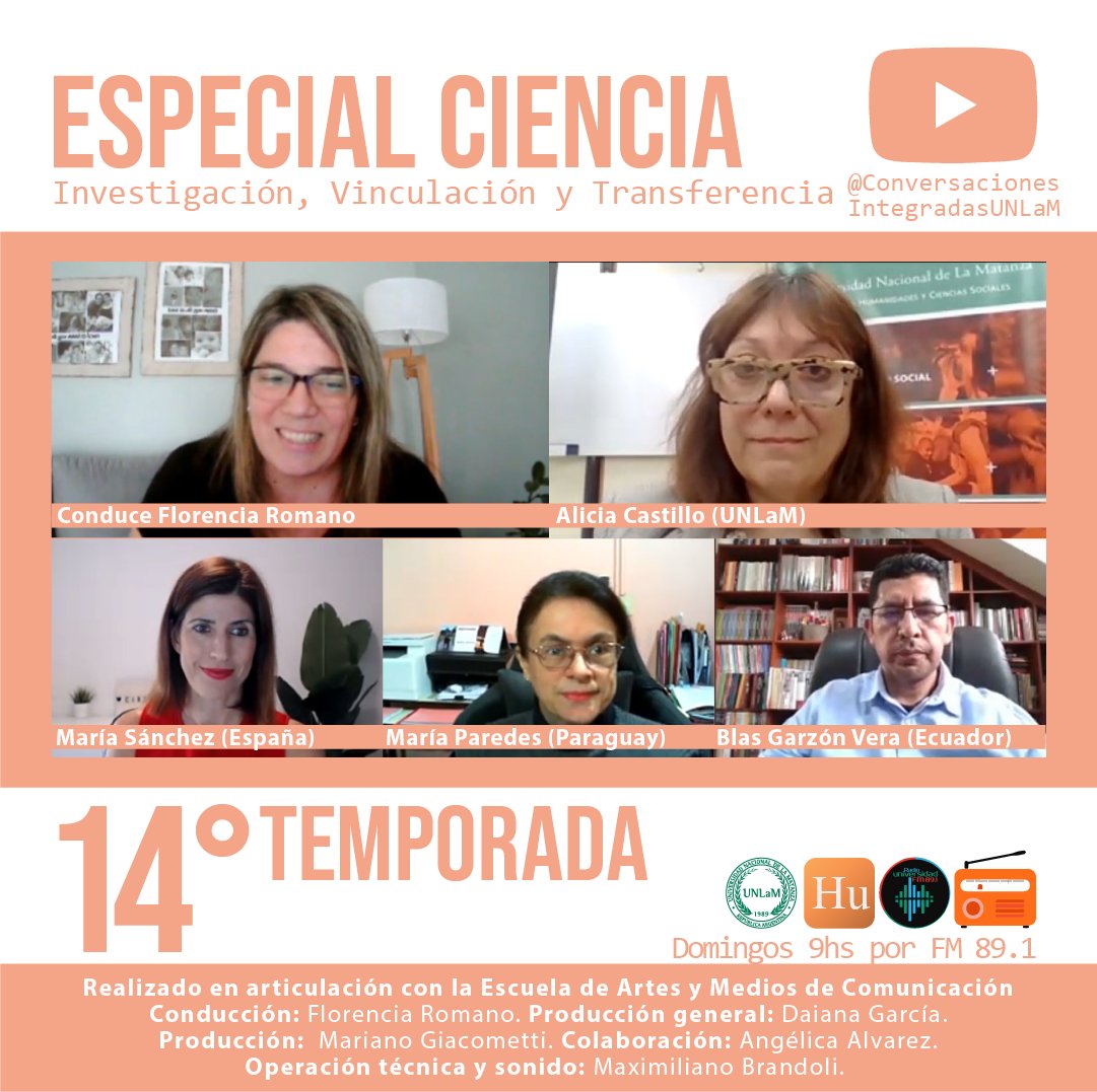 Hoy, desde las 9 hs ¿Cómo transforman las universidades su entorno? Investigación, vinculación y transferencia como motores del desarrollo social, tecnológico y económico.📚 Sumate! #EducaciónSuperior #Transferencia #DesarrolloTerritorial #Universidades #CienciaYTecnología