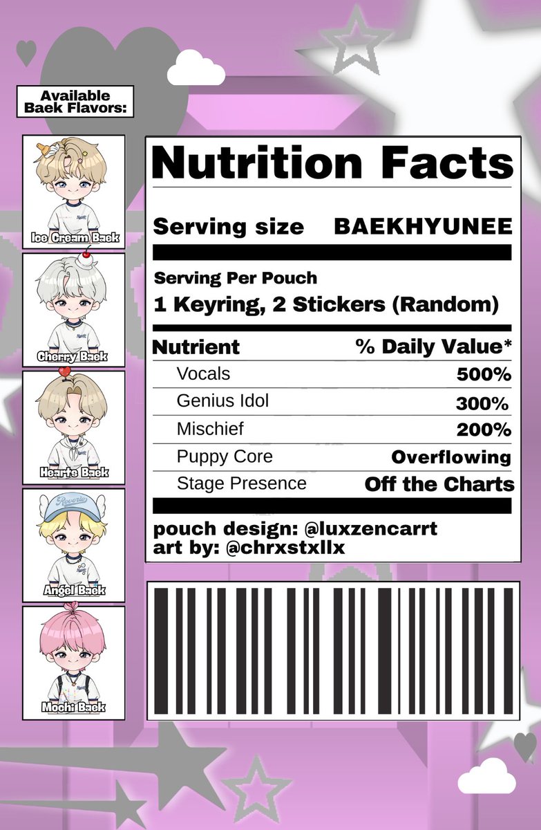 °˖✧🍬PICK-A-BAEK🍬✧˖°
  a REVERIE in MANILA fan support by <a href="/oshbubs/">✨</a>

⟡˙⋆MECHANICS⋆˙⟡
🍬 mbf (will go priv on d-day)
🍬 like and rt 
🍬 pick a baek flavor! 
🍬 STRICTLY 1:1
🍬 time and loc tba

#ReverieinManila #baekhyun_reverie #BAEKHYUN