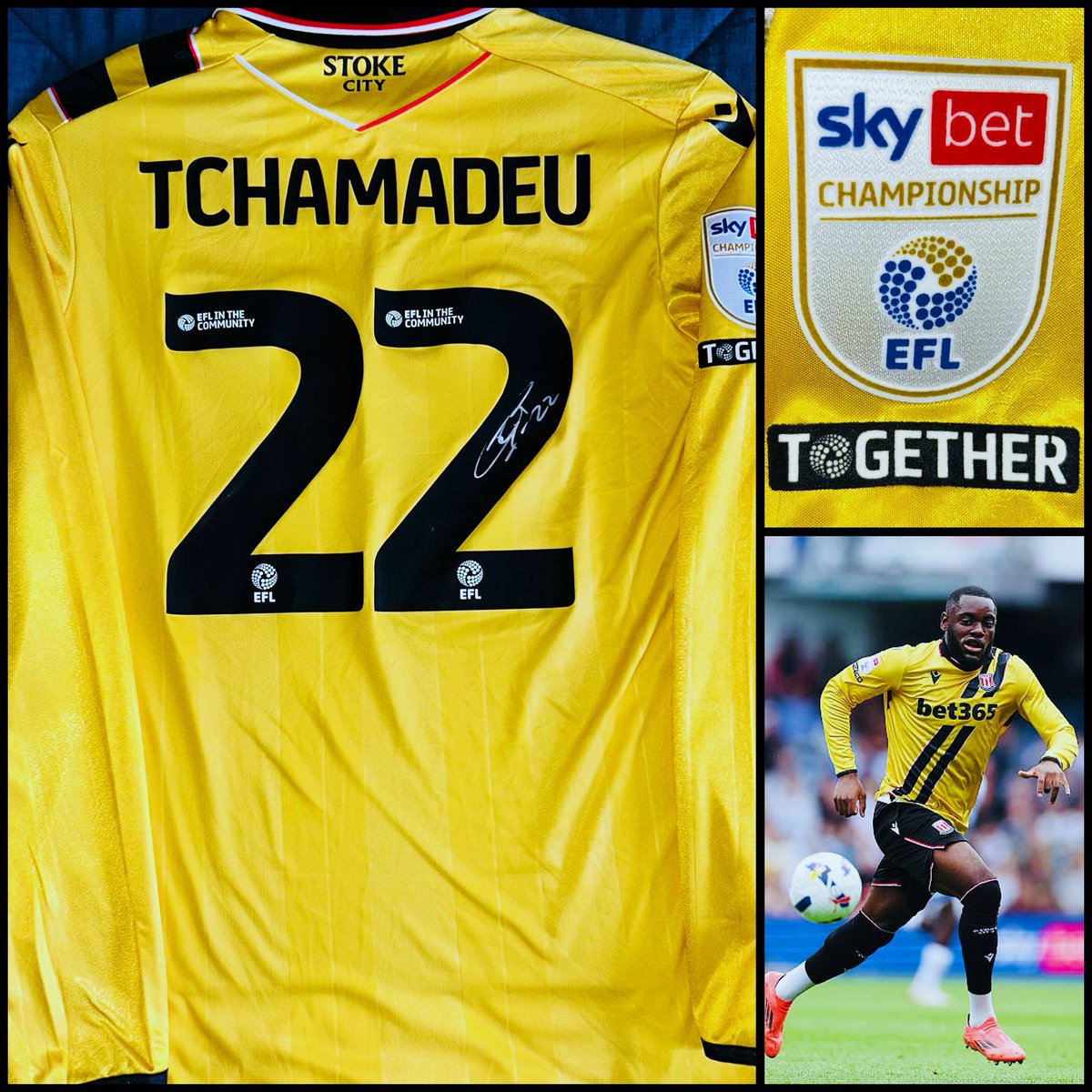 Stoke City Match Worn tweet media