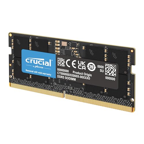 Crucial RAM 16GB DDR5 5600MHz (o 5200MHz o 4800MHz) Memoria portatile CT16G56C46S5
best-tech.it/news/informati…
 #Informatica #ComponentiPC