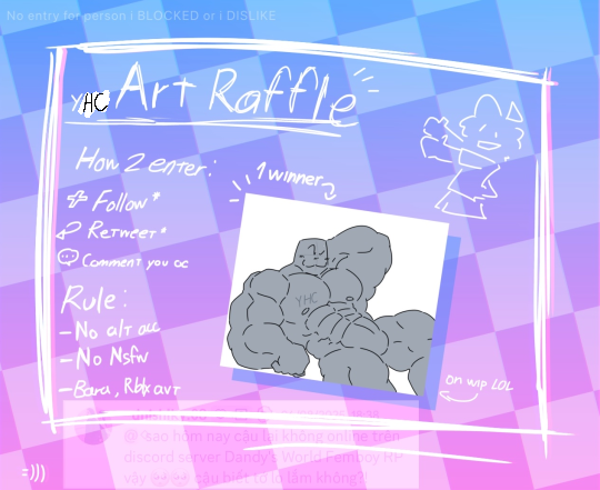 Cau_Be_Tra_Dao's tweet photo. YHC ART RAFFLE OPEN :PPPP (First time)
Remember follow the rule and do some easy req for enter my raffle
❤️Like this post
➕Follow
🔁Retweet
💬Comment you ocs
1 winner will get a drawing like the pose in the image
ignore my misspelling and file name
until Oct 10 (erm)
=DDD https://t.co/u0wX7KrZO4