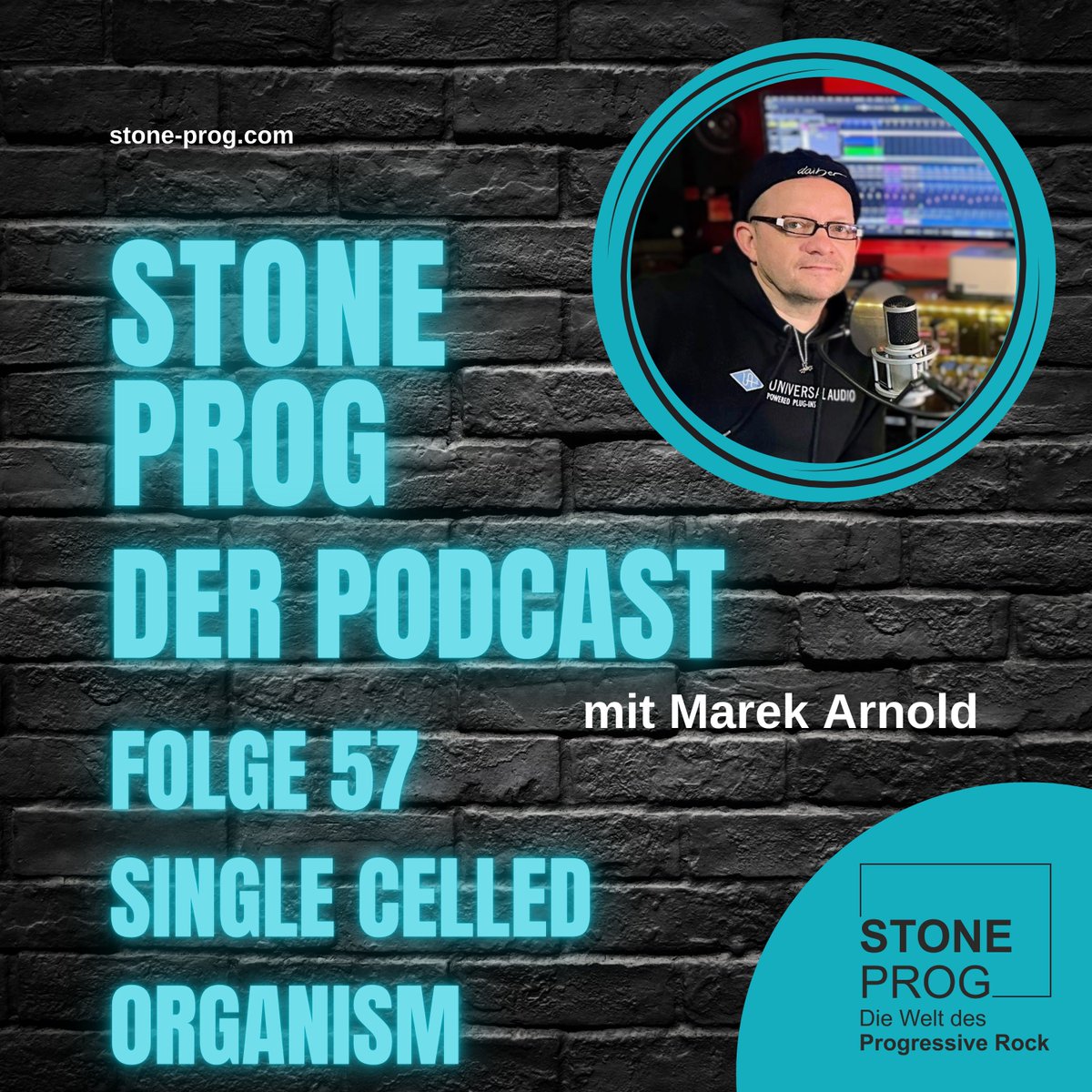 StoneProg's tweet photo. 🎧 Im neuen #stoneprog Podcast: Marek Arnold im Gespräch mit Jens Lueck (SingleCelledOrganism). Über Werdegang, Produktion &amp; kreative Projekte – ein tiefes Eintauchen in seine Klangwelt.
👉 https://t.co/FoECIymfyV
#progrock #podcast https://t.co/fUpINQ5zMw
